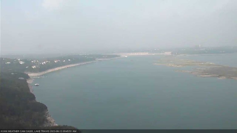 Lake Travis webcam, June 13, 2023 9:45 AM CT