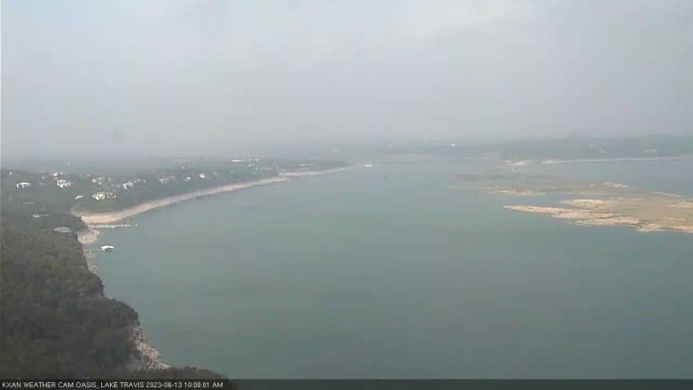 Lake Travis webcam, June 13, 2023 10:00 AM CT