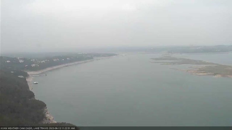 Lake Travis webcam, June 13, 2023 11:25 AM CT