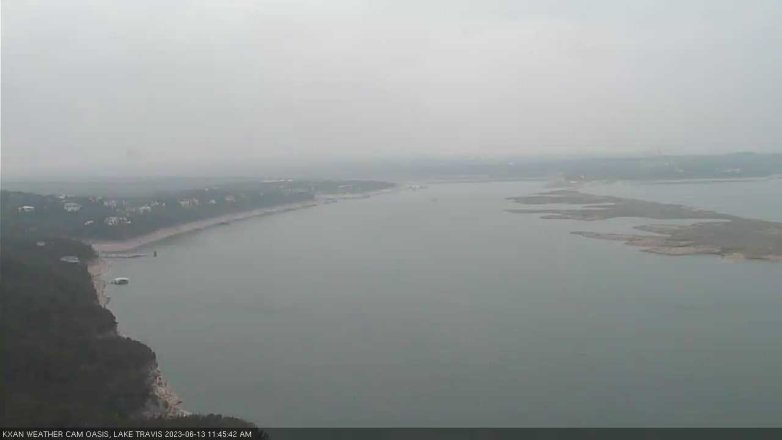 Lake Travis webcam, June 13, 2023 11:45 AM CT