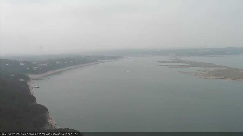 Lake Travis webcam, June 13, 2023 12:00 PM CT