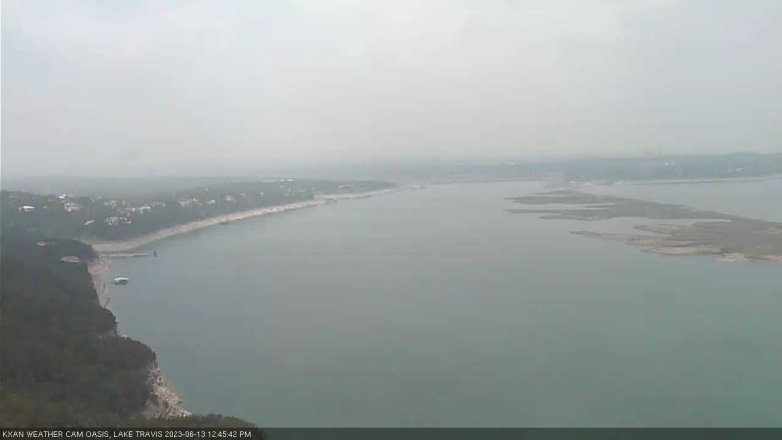 Lake Travis webcam, June 13, 2023 12:45 PM CT