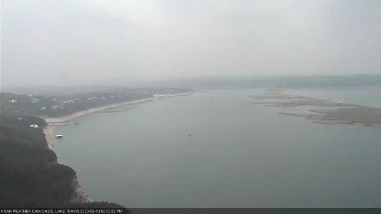 Lake Travis webcam, June 13, 2023 2:00 PM CT