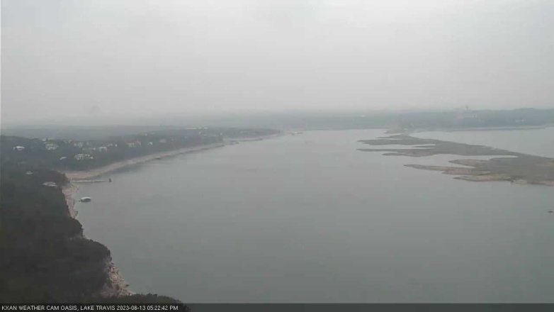 Lake Travis webcam, June 13, 2023 5:25 PM CT
