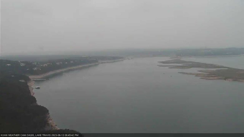 Lake Travis webcam, June 13, 2023 6:45 PM CT