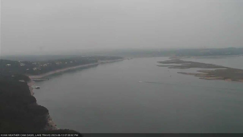 Lake Travis webcam, June 13, 2023 7:00 PM CT