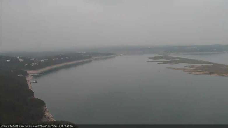 Lake Travis webcam, June 13, 2023 7:25 PM CT