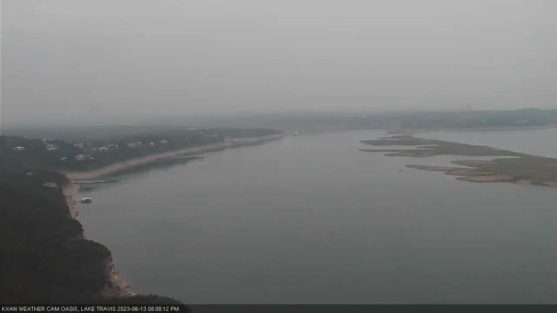 Lake Travis webcam, June 13, 2023 8:00 PM CT
