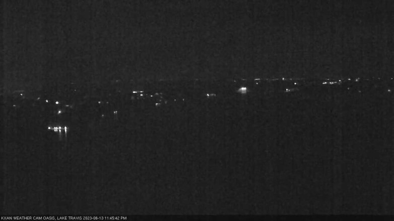 Lake Travis webcam, June 13, 2023 11:45 PM CT