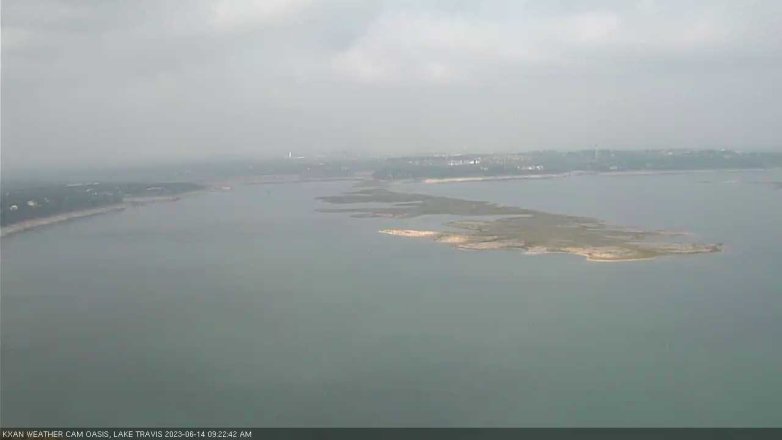 Lake Travis webcam, June 14, 2023 9:25 AM CT