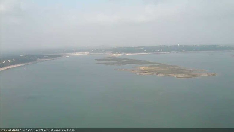 Lake Travis webcam, June 14, 2023 9:45 AM CT