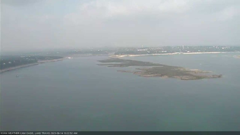 Lake Travis webcam, June 14, 2023 10:25 AM CT