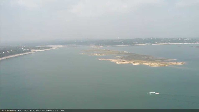 Lake Travis webcam, June 14, 2023 10:45 AM CT