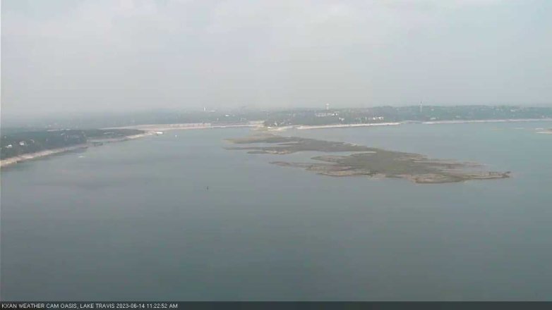 Lake Travis webcam, June 14, 2023 11:25 AM CT