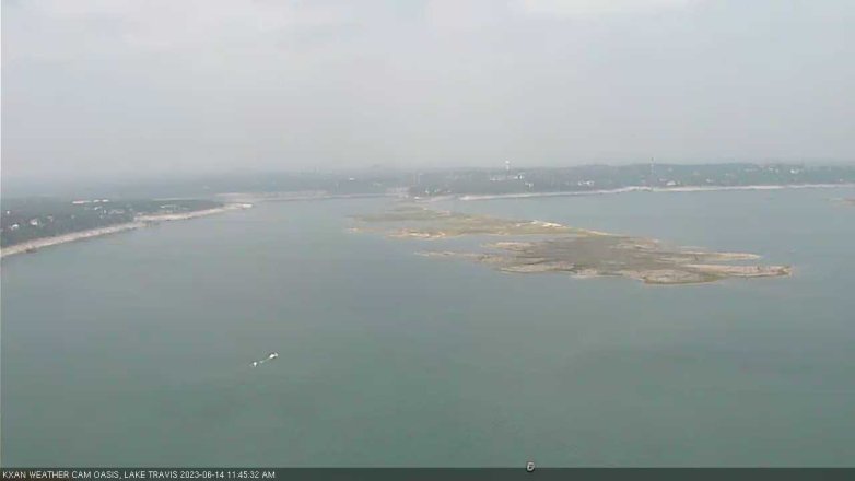 Lake Travis webcam, June 14, 2023 11:45 AM CT