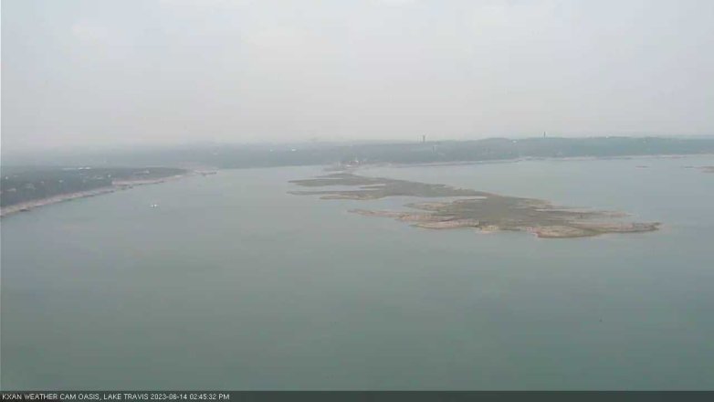 Lake Travis webcam, June 14, 2023 2:45 PM CT