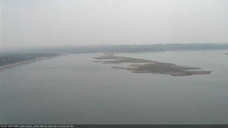 Lake Travis webcam, June 14, 2023 3:25 PM CT