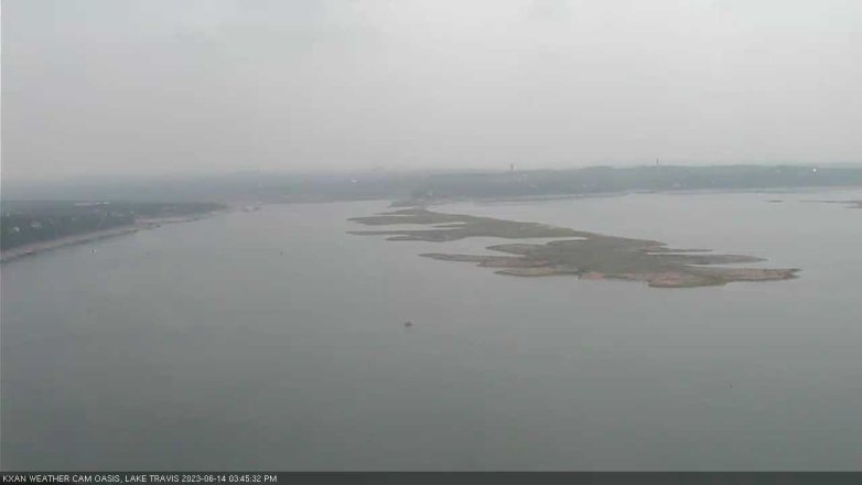 Lake Travis webcam, June 14, 2023 3:45 PM CT