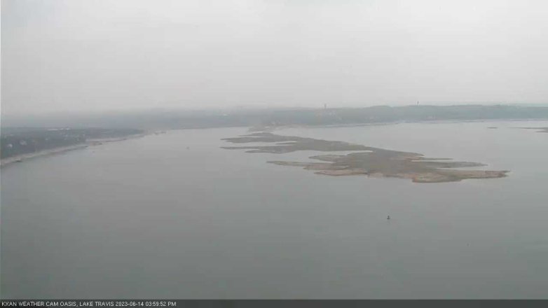 Lake Travis webcam, June 14, 2023 4:00 PM CT