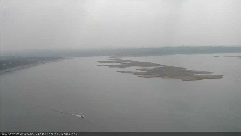 Lake Travis webcam, June 14, 2023 5:00 PM CT