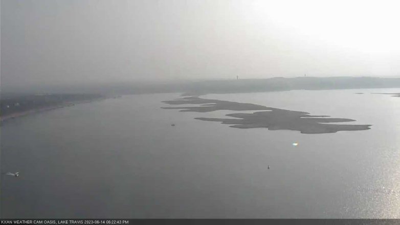 Lake Travis webcam, June 14, 2023 6:25 PM CT