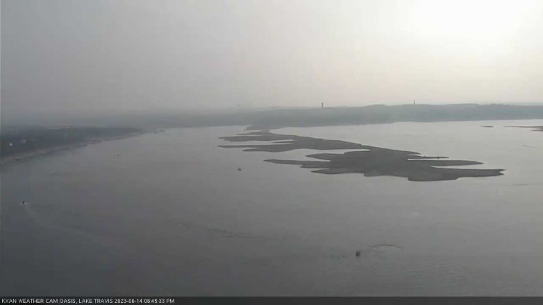 Lake Travis webcam, June 14, 2023 6:45 PM CT