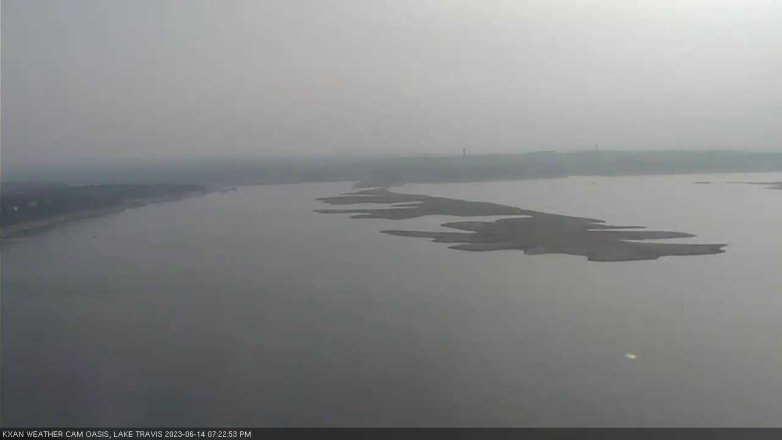 Lake Travis webcam, June 14, 2023 7:25 PM CT