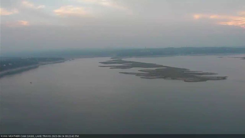 Lake Travis webcam, June 14, 2023 8:25 PM CT