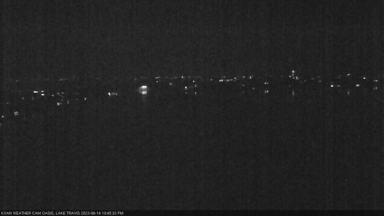 Lake Travis webcam, June 14, 2023 10:45 PM CT