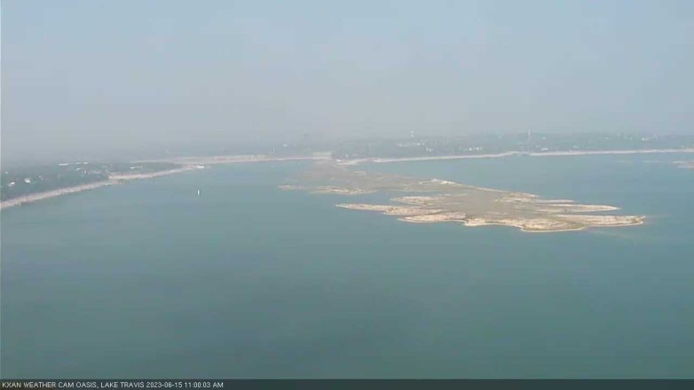 Lake Travis webcam, June 15, 2023 11:00 AM CT