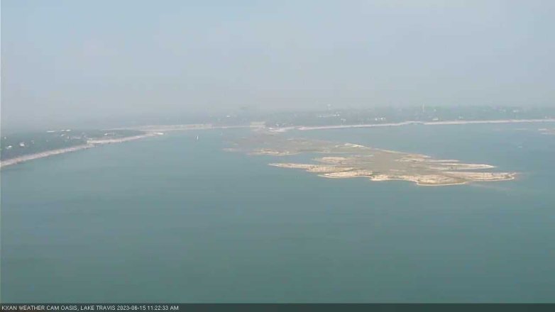 Lake Travis webcam, June 15, 2023 11:25 AM CT