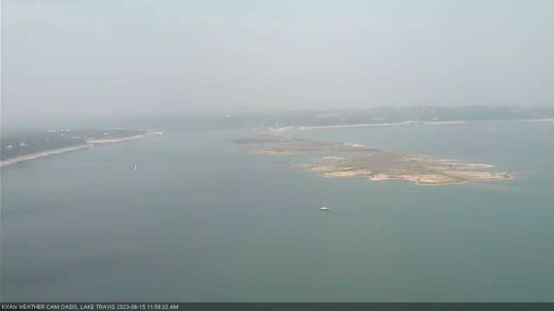 Lake Travis webcam, June 15, 2023 12:00 PM CT