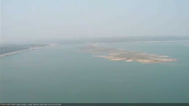 Lake Travis webcam, June 15, 2023 1:25 PM CT