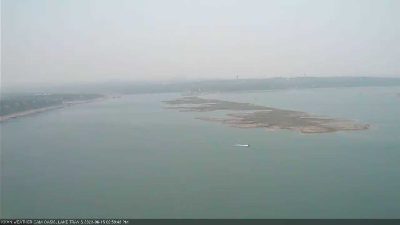 Lake Travis webcam, June 15, 2023 3:00 PM CT