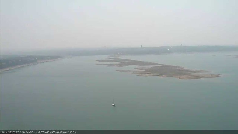 Lake Travis webcam, June 15, 2023 3:25 PM CT