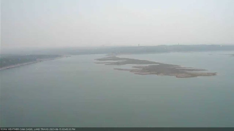 Lake Travis webcam, June 15, 2023 3:45 PM CT