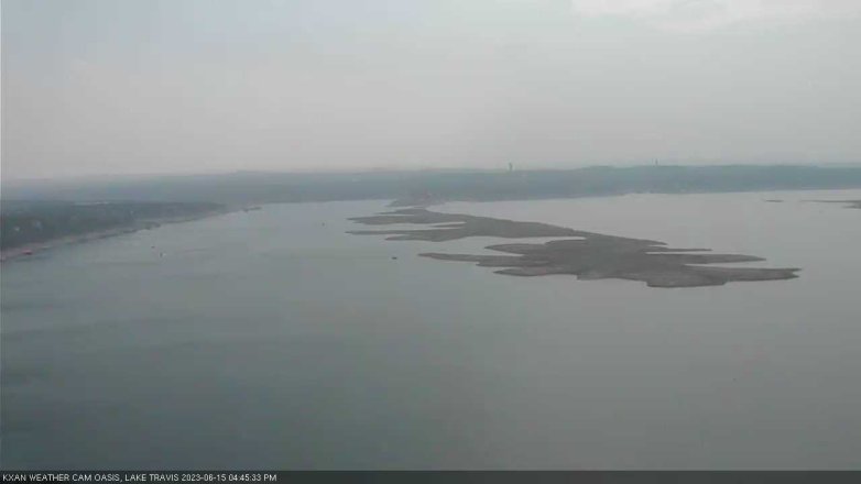 Lake Travis webcam, June 15, 2023 4:45 PM CT
