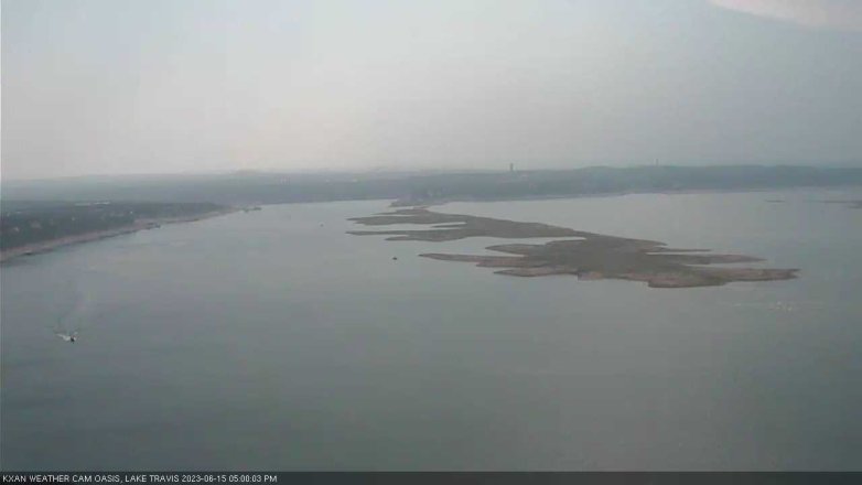 Lake Travis webcam, June 15, 2023 5:00 PM CT