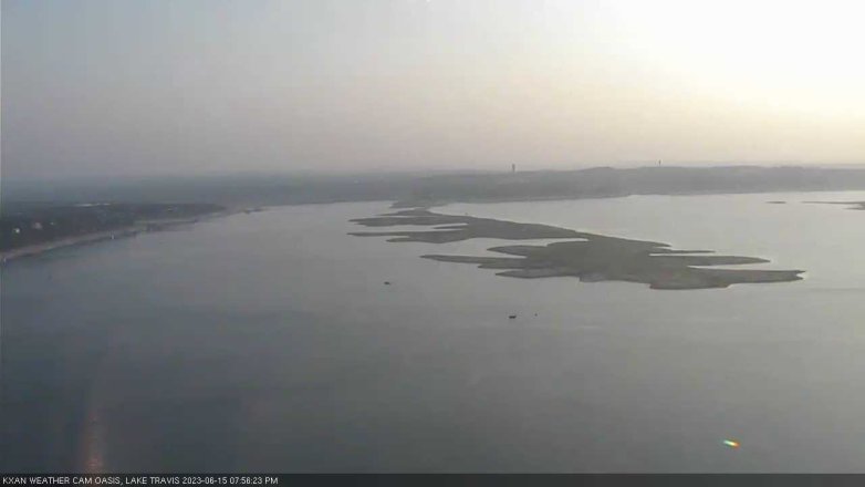 Lake Travis webcam, June 15, 2023 8:00 PM CT