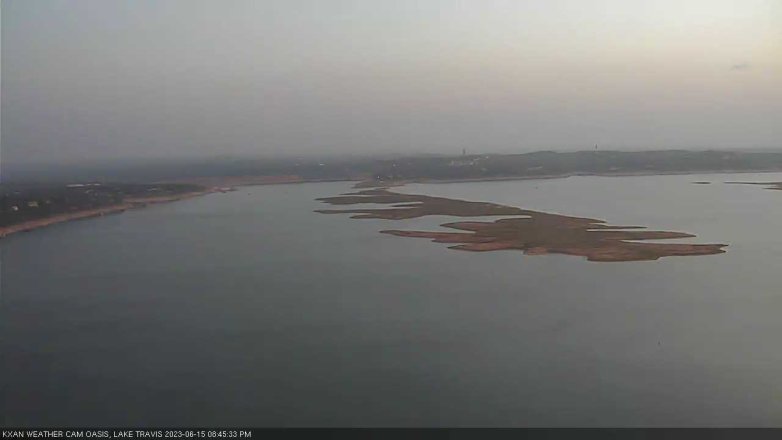 Lake Travis webcam, June 15, 2023 8:45 PM CT