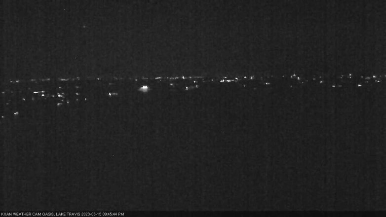 Lake Travis webcam, June 15, 2023 9:45 PM CT