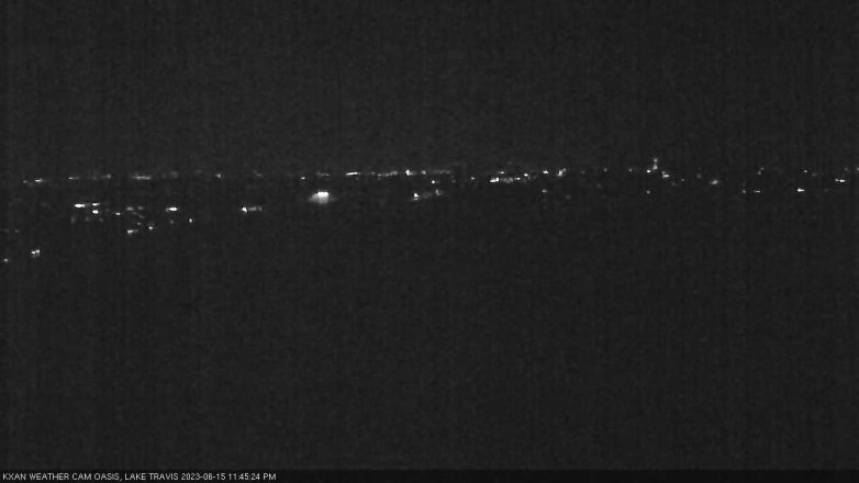 Lake Travis webcam, June 15, 2023 11:45 PM CT