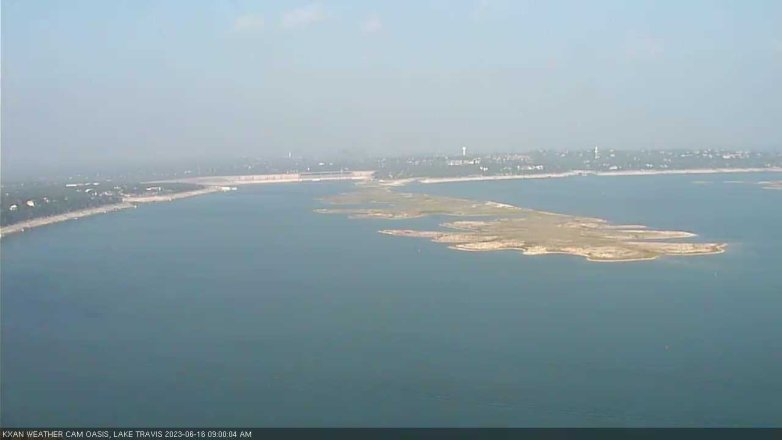 Lake Travis webcam, June 16, 2023 9:00 AM CT