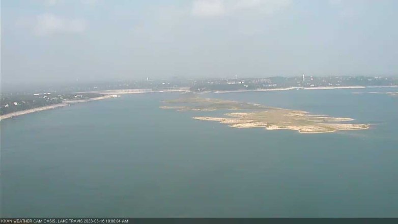 Lake Travis webcam, June 16, 2023 10:00 AM CT