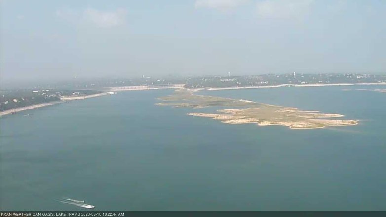 Lake Travis webcam, June 16, 2023 10:25 AM CT