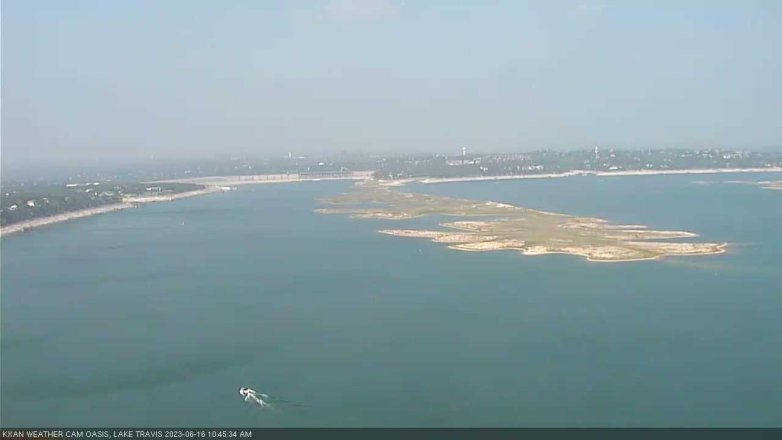 Lake Travis webcam, June 16, 2023 10:45 AM CT