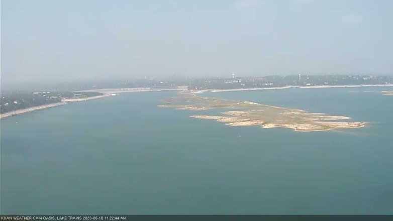 Lake Travis webcam, June 16, 2023 11:25 AM CT