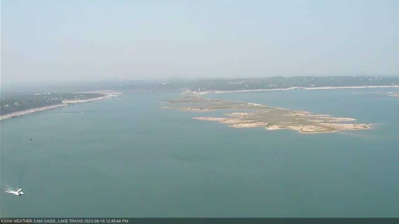Lake Travis webcam, June 16, 2023 12:45 PM CT