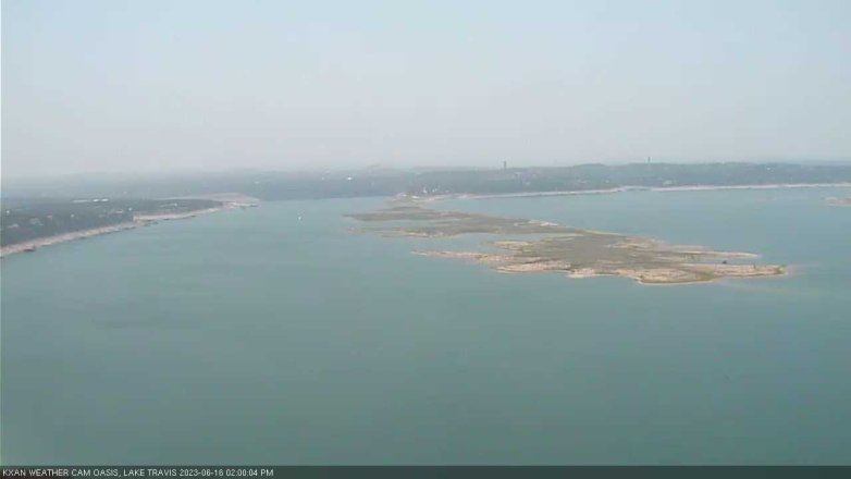 Lake Travis webcam, June 16, 2023 2:00 PM CT