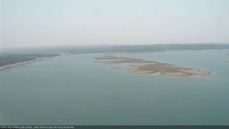 Lake Travis webcam, June 16, 2023 2:45 PM CT